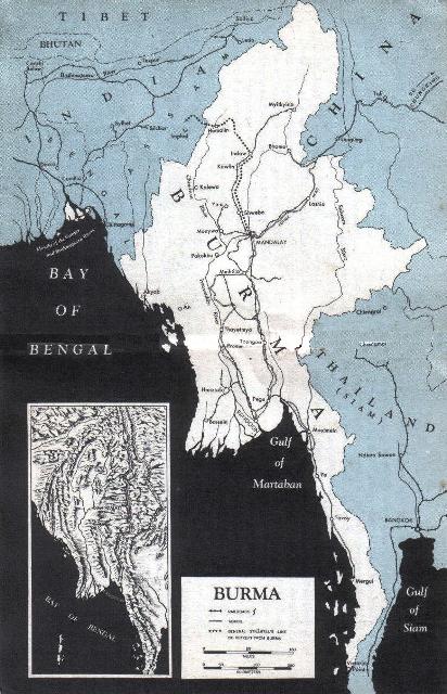  Map of Burma 