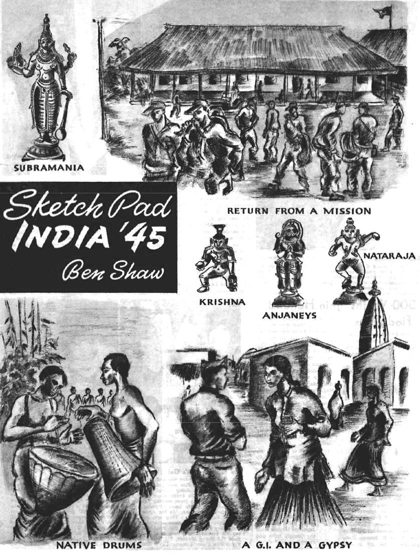  Sketch Pad - India '45 