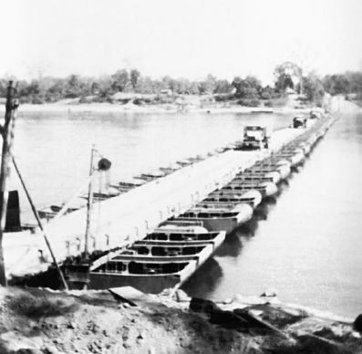  The first bridge across the Irrawaddy River 