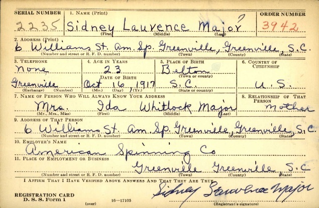  Sidney L. Major Photos 